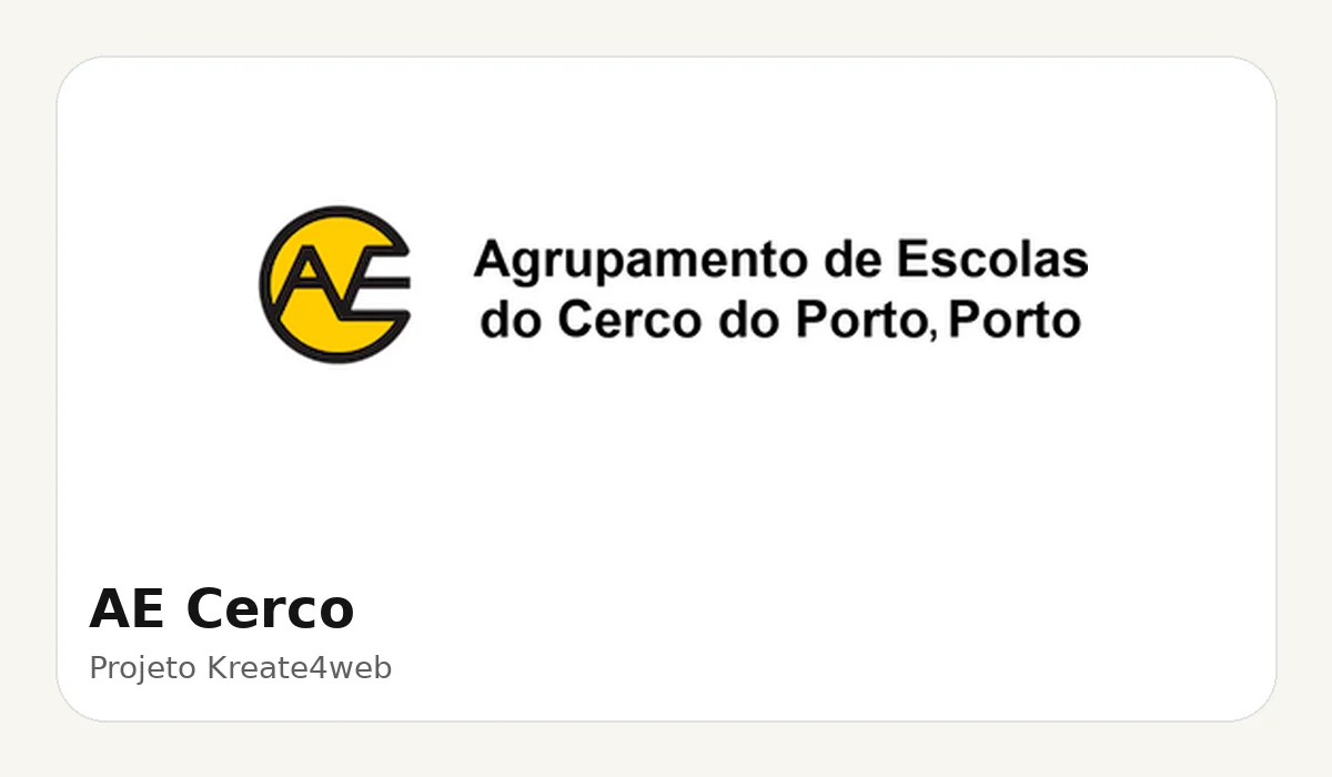 Print do projeto AE Cerco