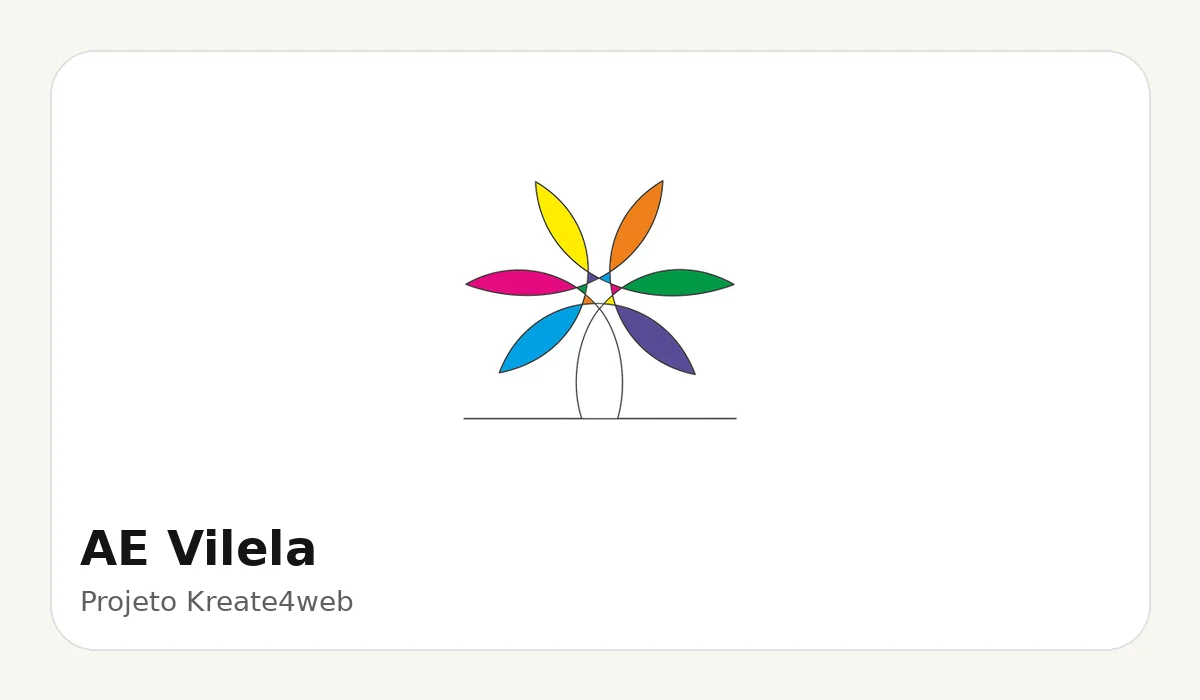 Print do projeto AE Vilela