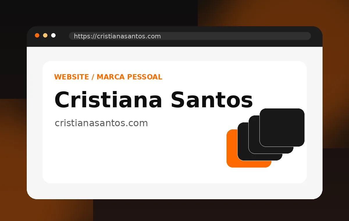 Print do projeto Cristiana Santos