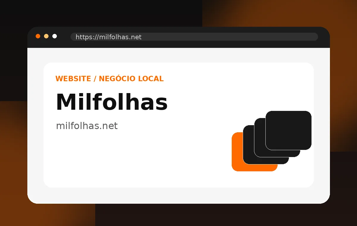 Print do projeto Milfolhas